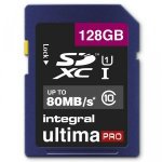 Integral 128GB Ultima Pro SDXC Card UHS-I U1 Class 10 80MB/s