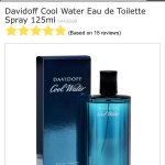 Davidoff Cool Water Eau de Toilette Spray 125ml