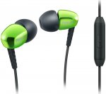 PHILIPS SHE3905GN Headphones with microphone - Green