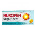 Nurofen cold and flu relief sixteen tablets