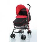 Fisher-Price Black and Red Pushchair With Footmuff / Fisher-Price Travel System