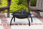 Large Folding Fire Pit with Free Carry Case