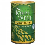 Tuna Chunks 4 x 145g In Sunflower Oil / Brine / Spring Water