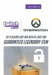 Overwatch - Gold Loot Box (inc Legendary Items) + 10 Standard Boxes Free For Amazon/Twitch Prime Members