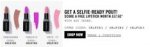 £5 for a smashbox Travel-size mini PLUS Free Smashbox full size Lipstick Of Your Choice worth £17.50 + 2 samples