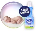 Claim 5 free laundry detergent samples