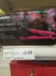 BaByliss Pro Nano Ceramic Hair Straighteners