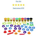 30 piece play-doh stamp and create set
