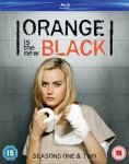 Orange is the new black season 1 and 2 blu ray £6.99