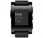 Pebble Smartwatch black on sale online