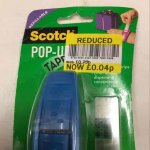 Scotch pop up tape