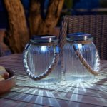 Solar jar lights