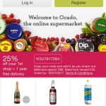 Ocado 1 year free delivery with code
