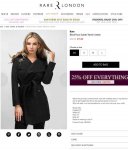 Rare london faux suede jacket