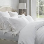 Dorma 100% Linen White Bed Linen Collection (all sizes) @ Dunelm from £30.00