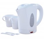 Russel Hobbs 850ml 1000 watt travel/camping kettle with cups