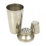 500ml Stainless steel cocktail shaker with strainer