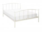 Laura ashley king size bed frame & mattress