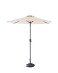 Aldi Gardenline 2.2m crank and tilt parasol, choice of colours