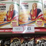 1kg Kellogg corn flakes heron £1 £1.00