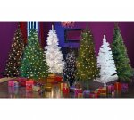 Green Pre-lit Christmas Tree - 6ft
