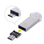 DM USB to Micro USB Male OTG Adapter with code