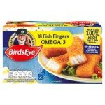 Birds eye fish fingers at Tesco, 3 x 18 pack (54 fish fingers)