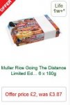 Muller Rice 6x180g - Muller Corner 6 x 135g/150g - Muller Light 6 x 165g/175g - £2.00 MORRISONS
