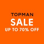 Topman upto 70% off sale