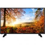 Techwood 43AO4USB 43" Freeview HD and Freeview Play Smart 4K Ultra HD TV - Black