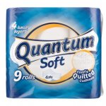 Quantum Soft Quilted Toilet Roll 9 Pack (4 - Ply)