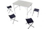 Folding Picnic Table With Stools £22.40 with free delivery @ Halfords Ebay (Also on their mainstore for C&C)