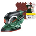 Bosch PSM Primo Multi-Sander + 25 Sanding Sheets with code