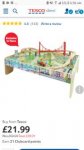 Carousel Train Table Set back in stock £21.99 @ Tesco