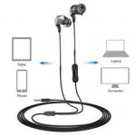 Sound Intone E6 In-Ear Headphones with Mic & Volume Control for iPhone / Android Smartphones / MP3 / 3.5mm Devices in Black @ Amazon sold by Aoke Union Direct and FBA)