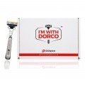 Dorco 10 Pace 6 Blades and 2 Pace handles using code should be £13.95