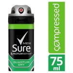 Various Men's and Women's Sure Compressed varieties 75ml (or £2.09) or 125ml to £1.50