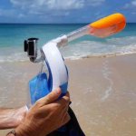 Decathlon Go Pro Subea Easy Breathe Snorkel Camera Mount