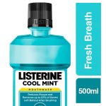 Listerine Cool Mint Anti-Bacterial Mouthwash 500ml