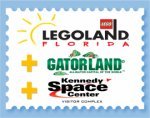 Orlando Florida: LEGOLAND 14 days!), Kennedy Space Center 1 day and GatorLand 1 day combo-ticket cheaper
