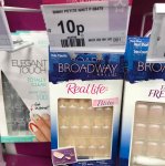 10p broadway nails (fake nails) at superdrug - 10p (Whiteley)