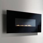 Focal Point Midnight Black Manual Control Wall Hung Gas Fire