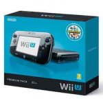 Wii U 32GB Premium Black Console (Fair Condition)
