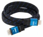 Xenta Flat 2 Metre HDMI Cable with Blue Braided Cable £2.99 + £3.58 delivery £6.57 @ Ebuyer