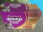 12 Whiskas Cat food Pouches Box