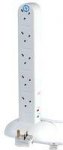 10 Way White Extension Tower £6.72 @ CPC