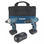 Erbauer 10.8V 4.0Ah Li-Ion Cordless Twin Pack Drill Driver & Impact Driver £89.99 @ Screwfix