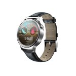 Huawei W1 Stainless Steel Classic Smartwatch with Leather Strap [Energy Class A+++]