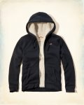 Hollister Sherpa Lined Fleece Hoodie (Upto 50% sale going