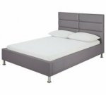 Hygena Bounty Charcoal Bed Frame - Double